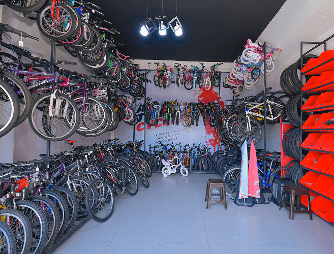 Pre-loved bicycles stocked at Spin & Gears